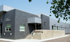 Alberta Food Services, Endicott Brick, Manganese Ironspot, Velour, Black Brick building