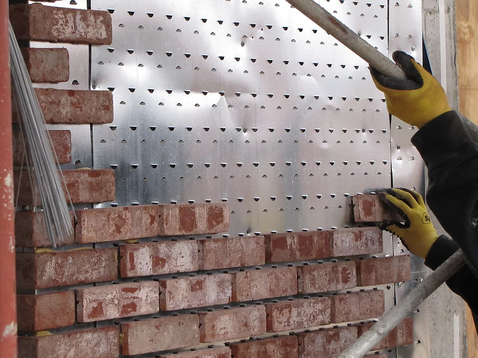 Demonstration of BrickFast Panel Thin Brick