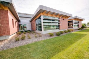 Ellerslie Fire Station, Endicott, Red Blend, Smooth, Norman, Red brick building