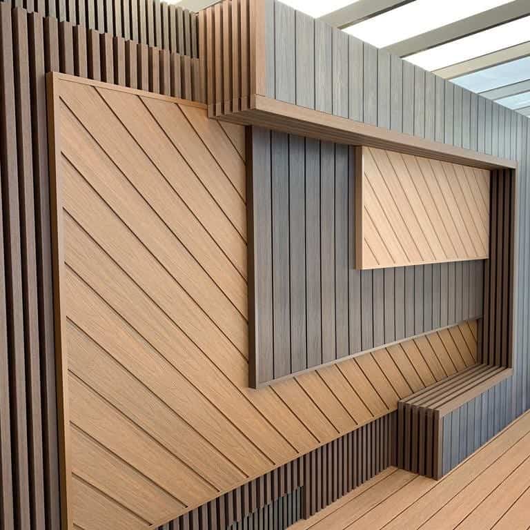 New Tech Wood Cladding, siding examples