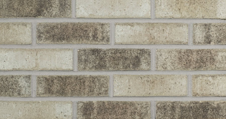 Glen-Gery Garrison Grey - Bigler Plant picture cream and dark brown brick